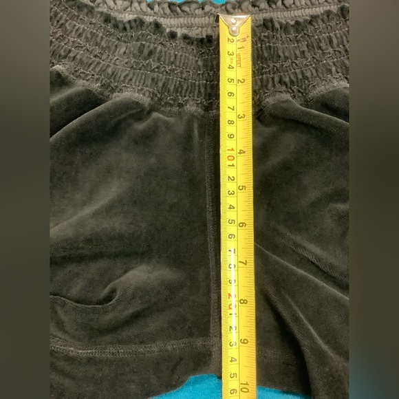 Juicy Couture Vintage Velour Pants 25 x 32 Zip Up Crop Hoodie Tracksuit - Picture 9 of 15